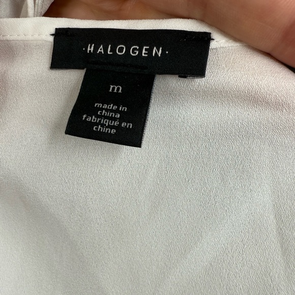 Halogen Plaid Chiffon Blouse - Picture 3 of 6